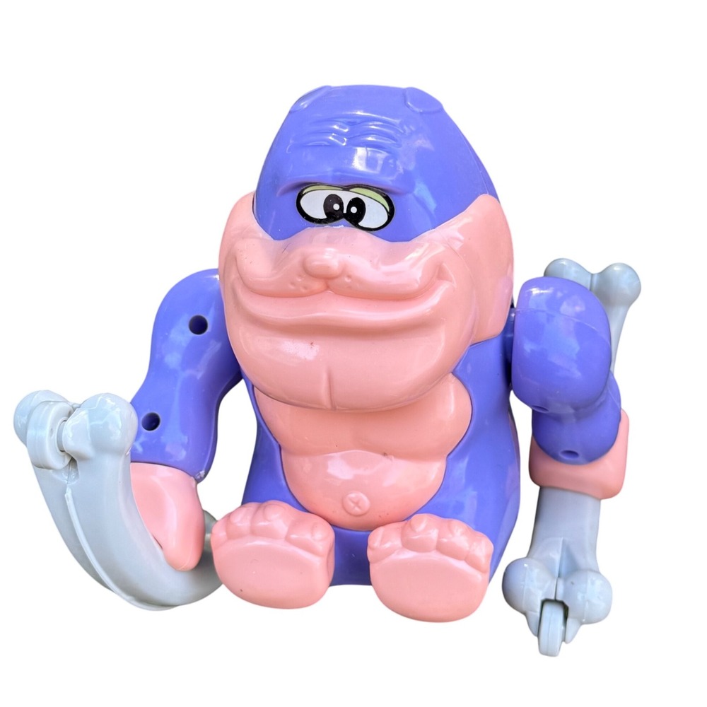 Vintage Battery Operated Tumbling Monkey‎ Toy with Box